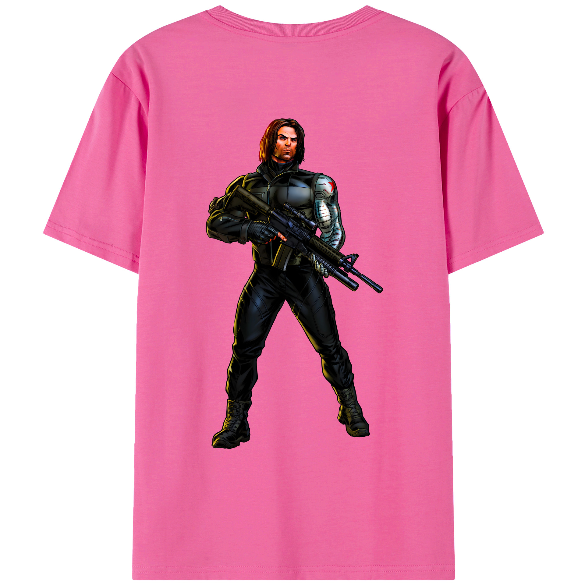 （画像用） アベンジャーズ The Avengers レディース半袖Tシャツ(バックプリント)